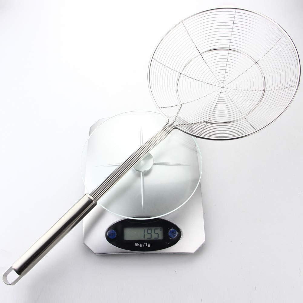 Colador Araña YFWOOD 20 cm Acero Inoxidable Doble Bobina