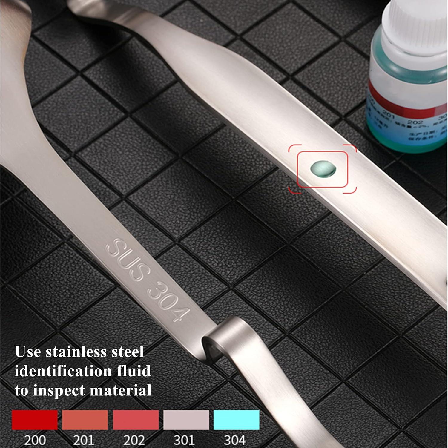 Juego de Cucharones Coladores Peohud de Acero Inoxidable 4 Piezas