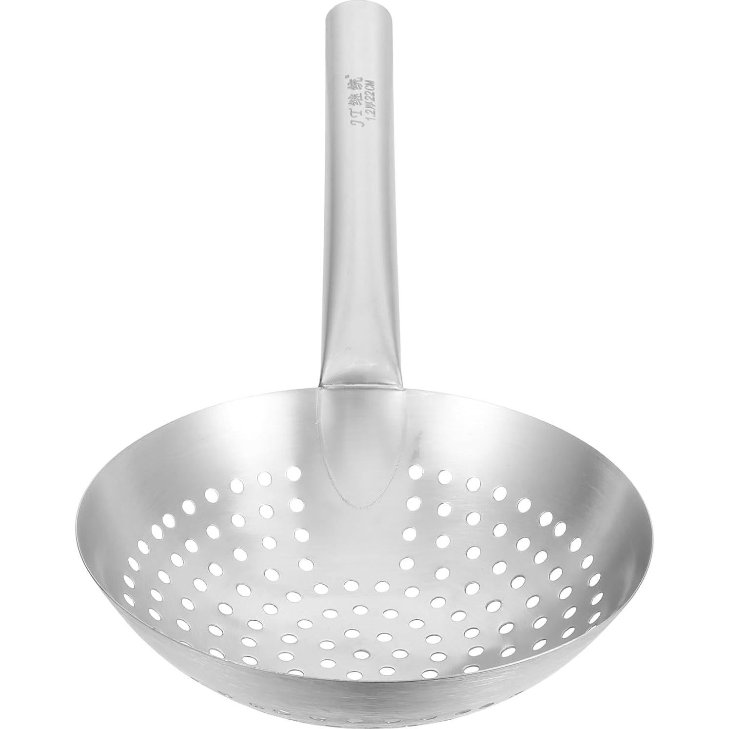 Cucharón colador ranurado YARDWE acero inoxidable 22 cm