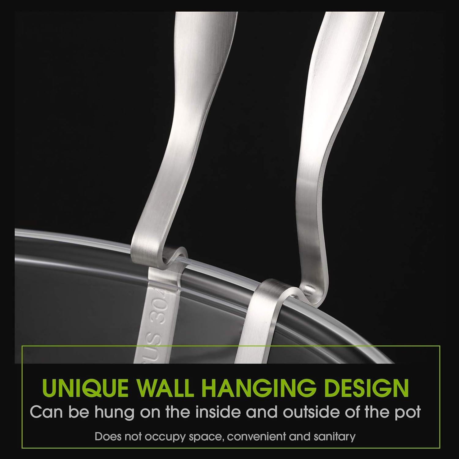 Juego de cucharas coladoras acero inoxidable Patelai 2 piezas