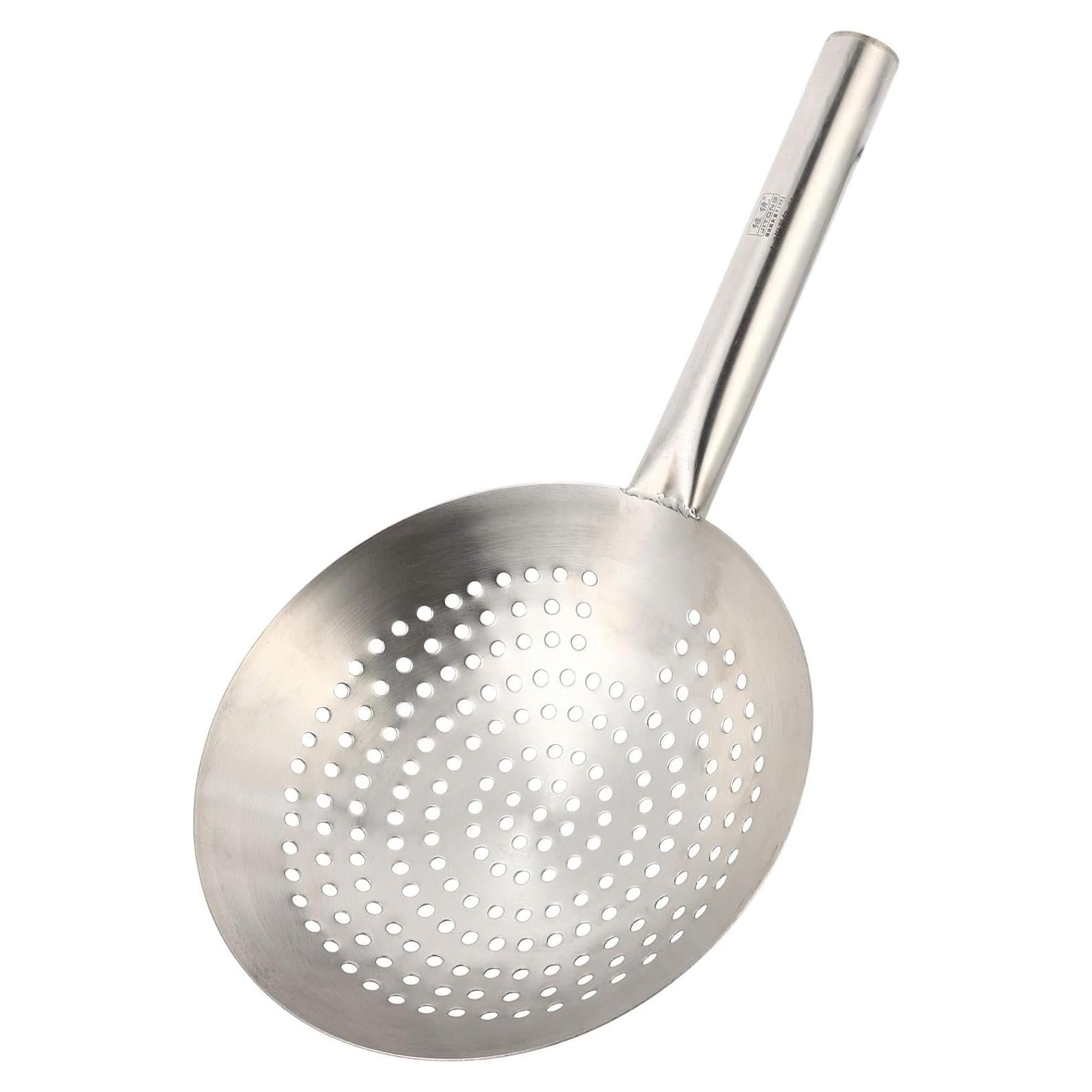 Cucharón Colador de Acero Inoxidable UPKOCH 24cm para Cocina