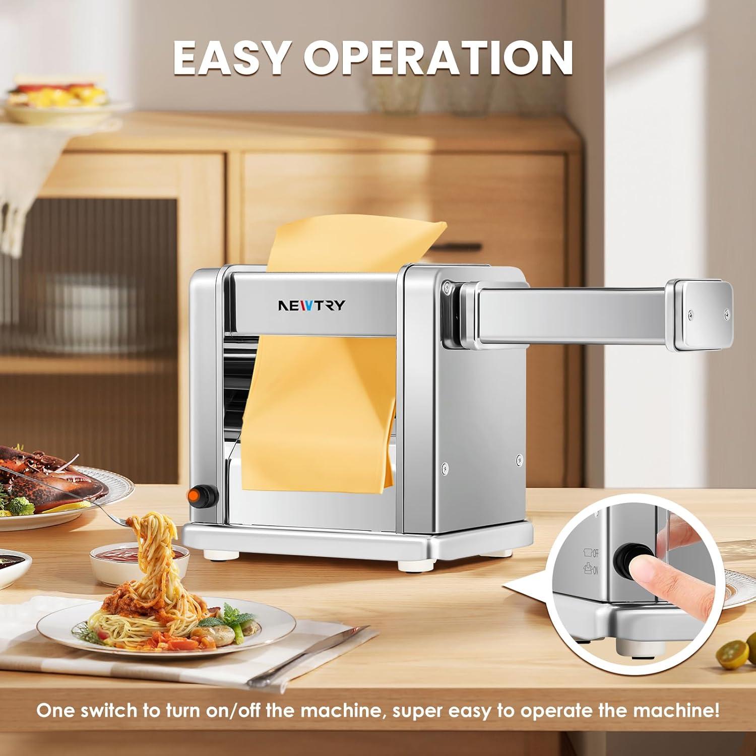 Máquina de Pasta Eléctrica NUEVO INTENTO 3 Cuchillas 110V