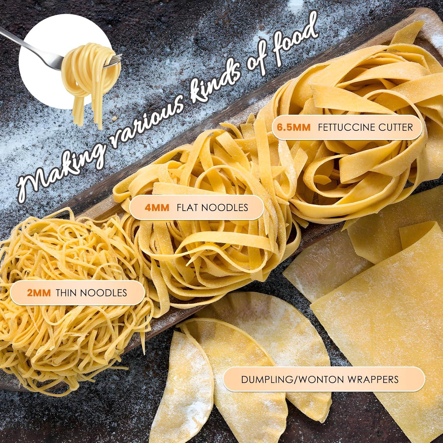 Máquina de Pasta Eléctrica NUEVO INTENTO 3 Cuchillas 110V