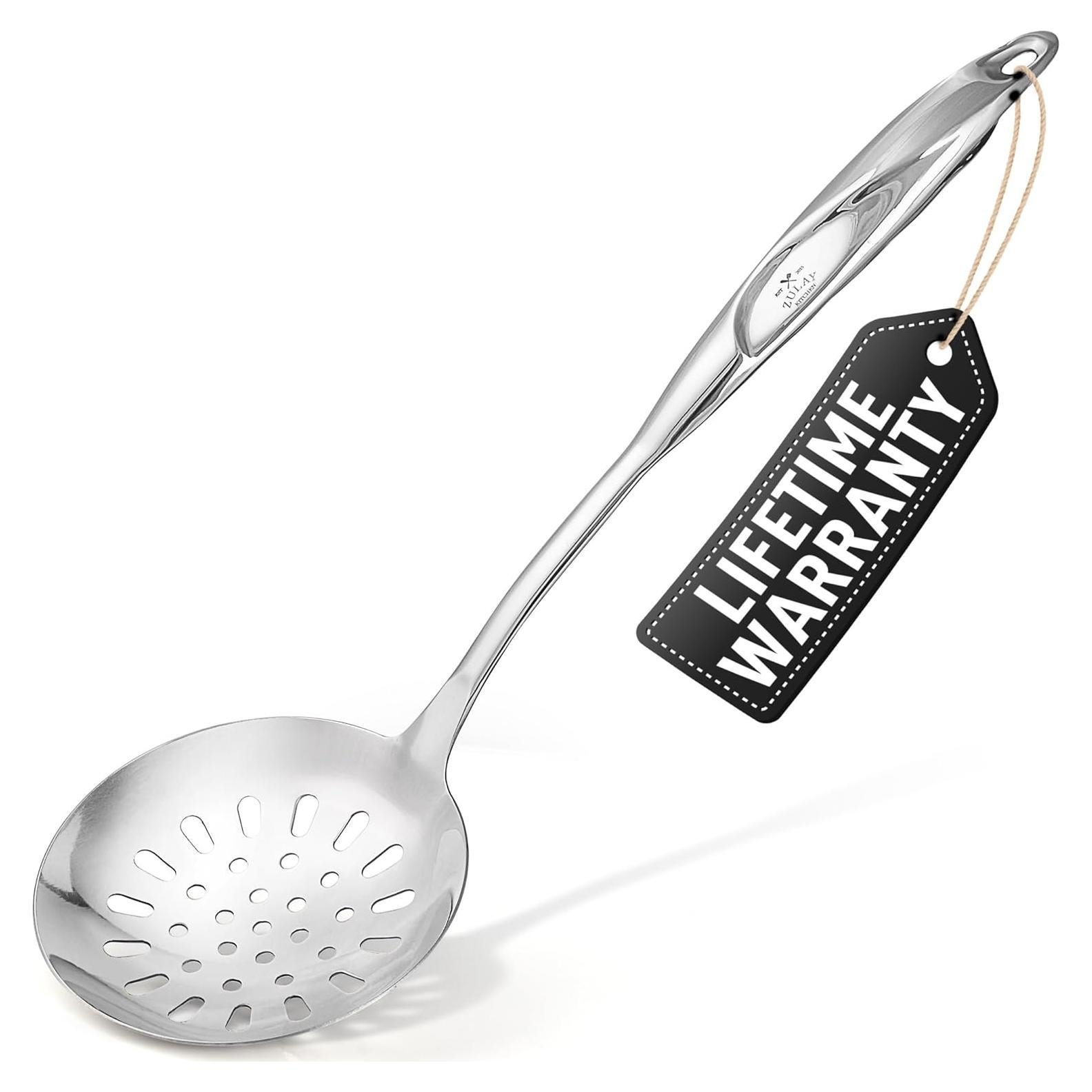 Cuchara Coladora Ranurada Zulay Kitchen 36.83 cm Acero Inoxidable