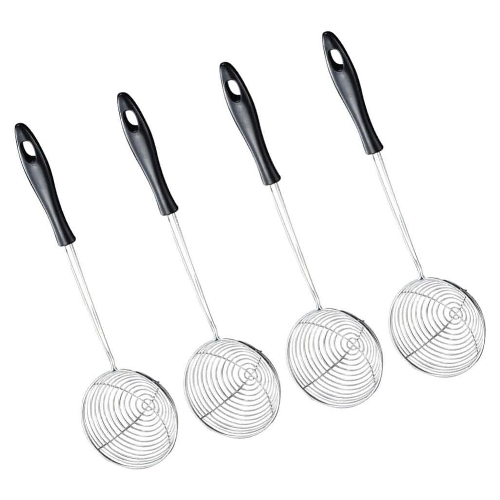 Colador de Olla Caliente Luxshiny Acero Inoxidable 4 Piezas