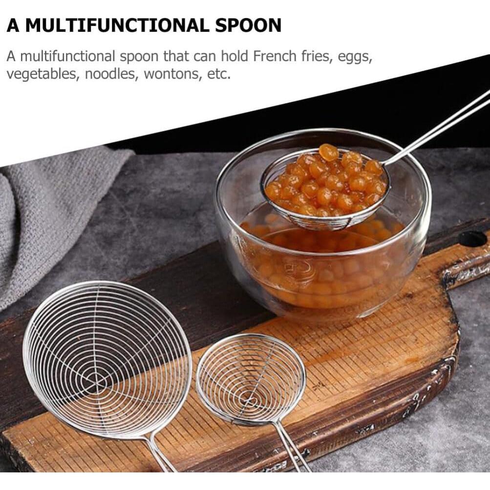 Colador de Olla Caliente Luxshiny Acero Inoxidable 4 Piezas