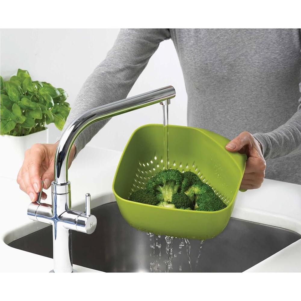 Colador Cuadrado Joseph Joseph 40092 Mediano Blanco