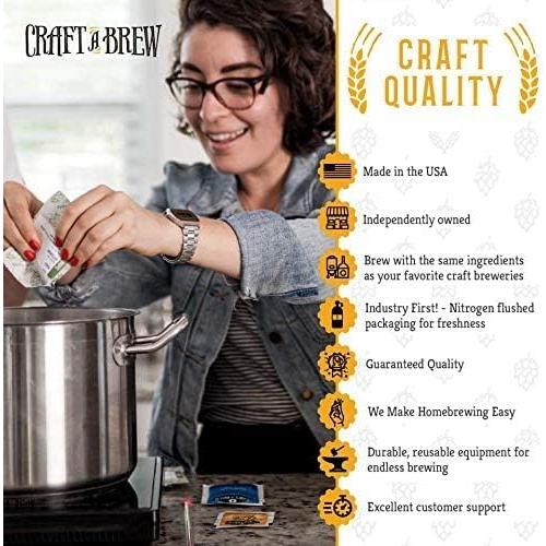 Fermentador de Vidrio Craft A Brew 3.79L con Accesorios