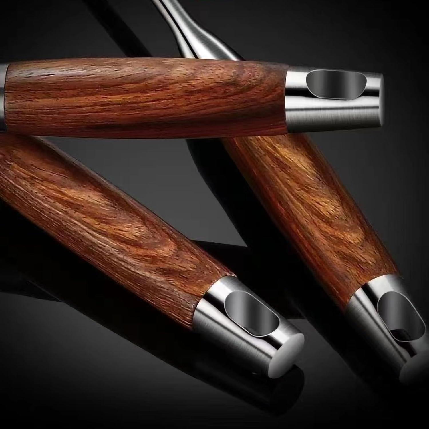 Cuchara Coladora Araña Zmeni Acero Inoxidable Mango Madera