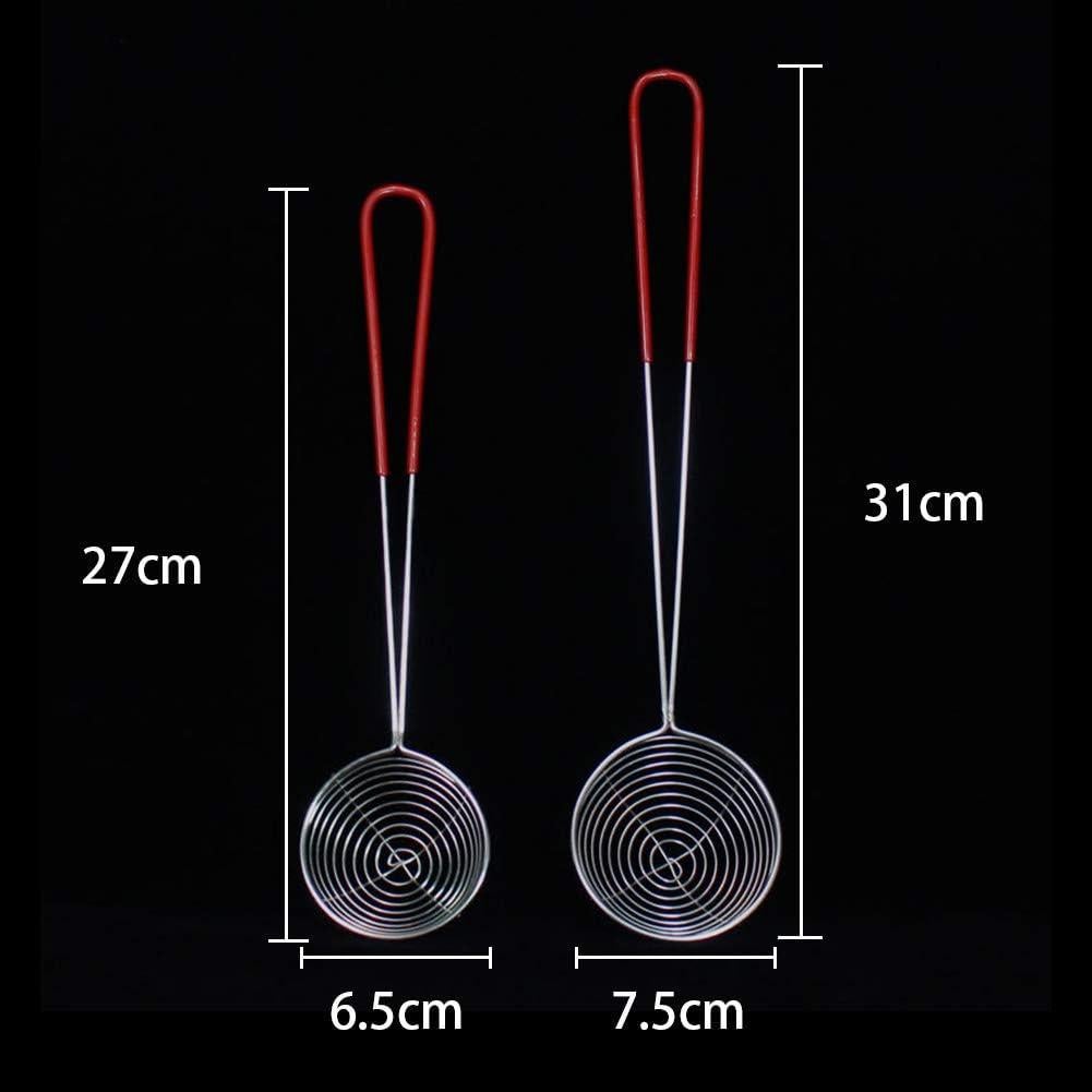 Cuchara Colador Ranurado JIANWEI Acero Inoxidable 27cm