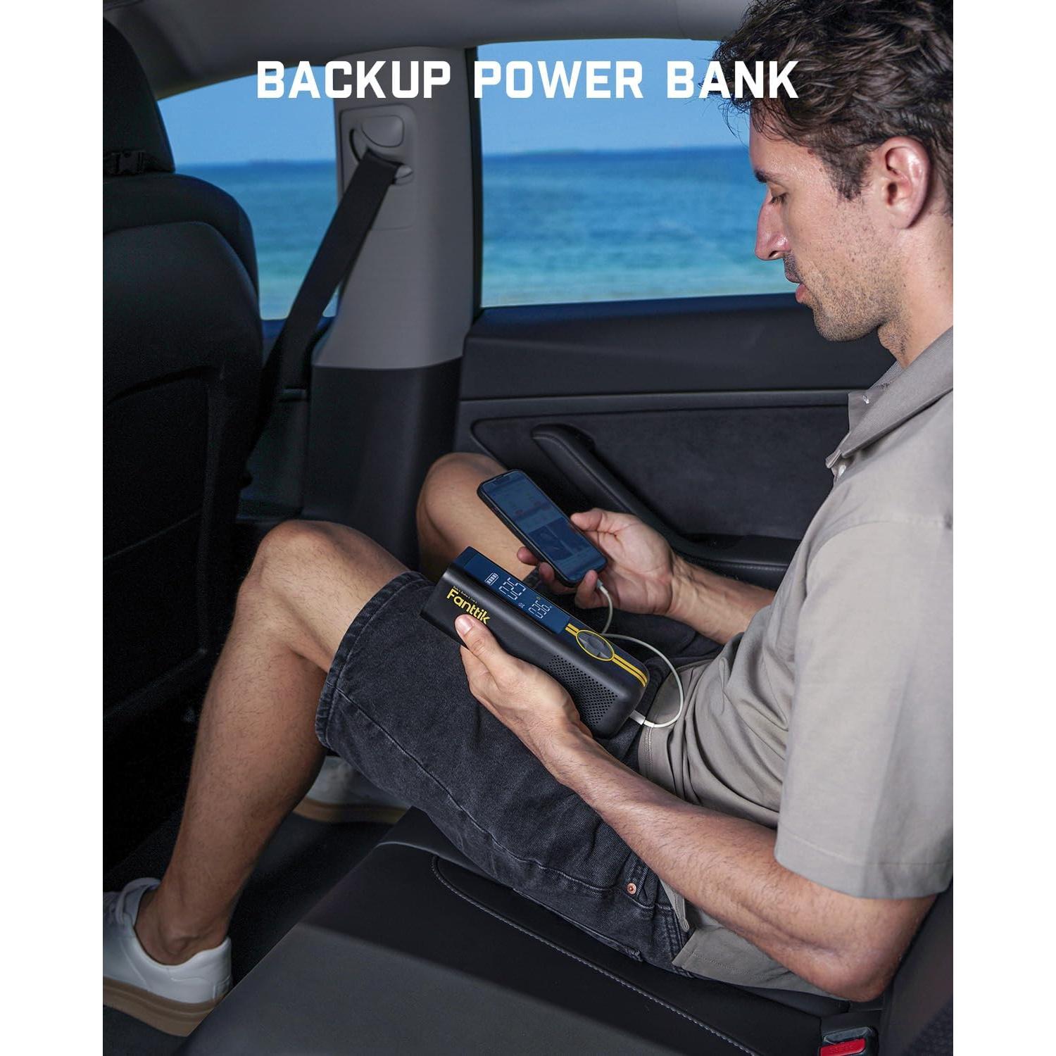 Inflador de Neumáticos Fanttik X8 APEX Inalámbrico 150 PSI