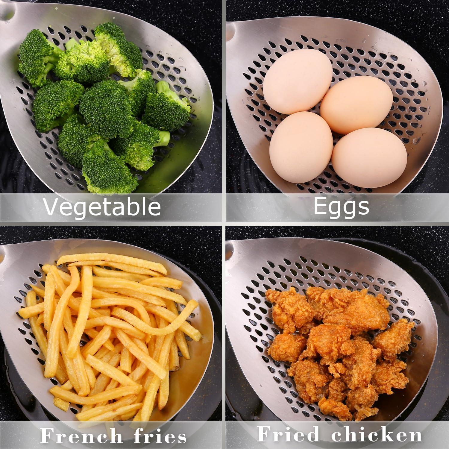 Cuchara Ranurada Grande Lyveit 40,64 cm Acero Inoxidable