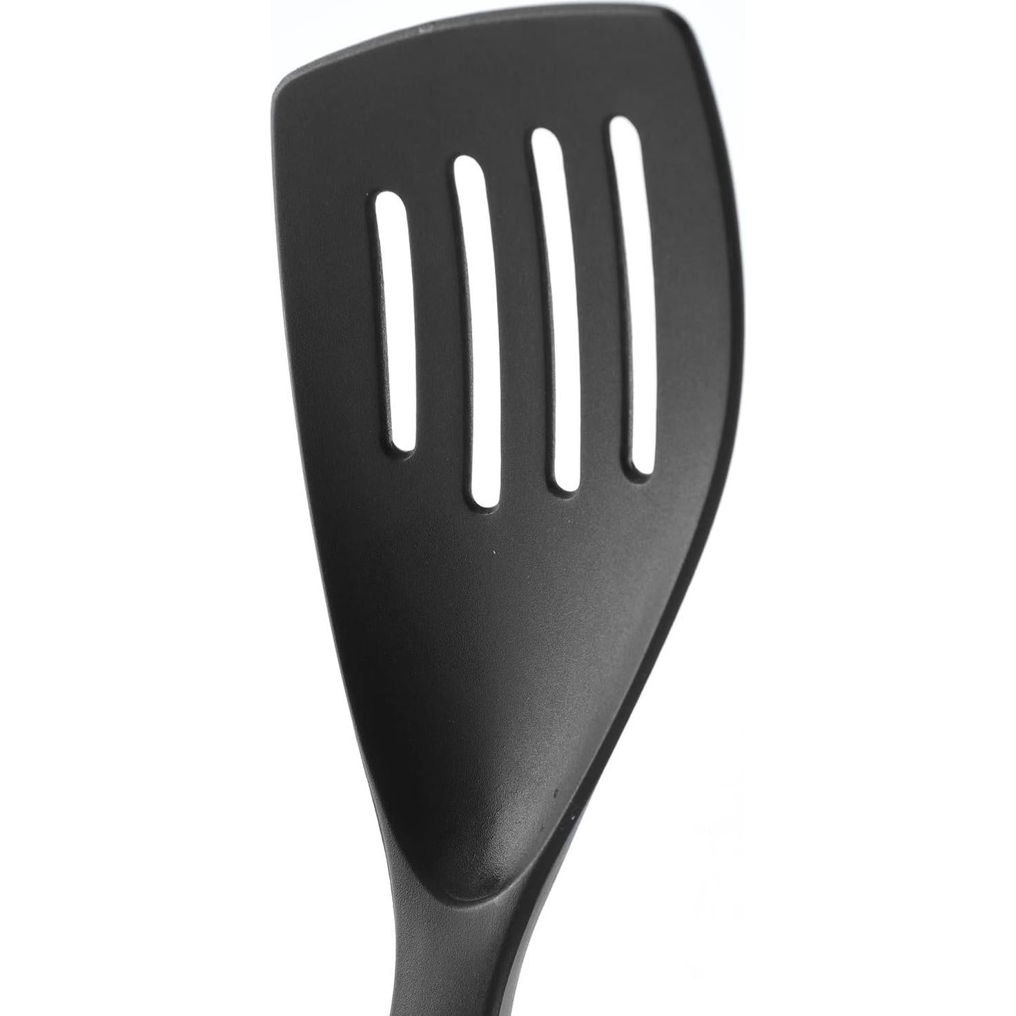 Espátula Ranurada Norpro 27cm Nylon Resistente Calor