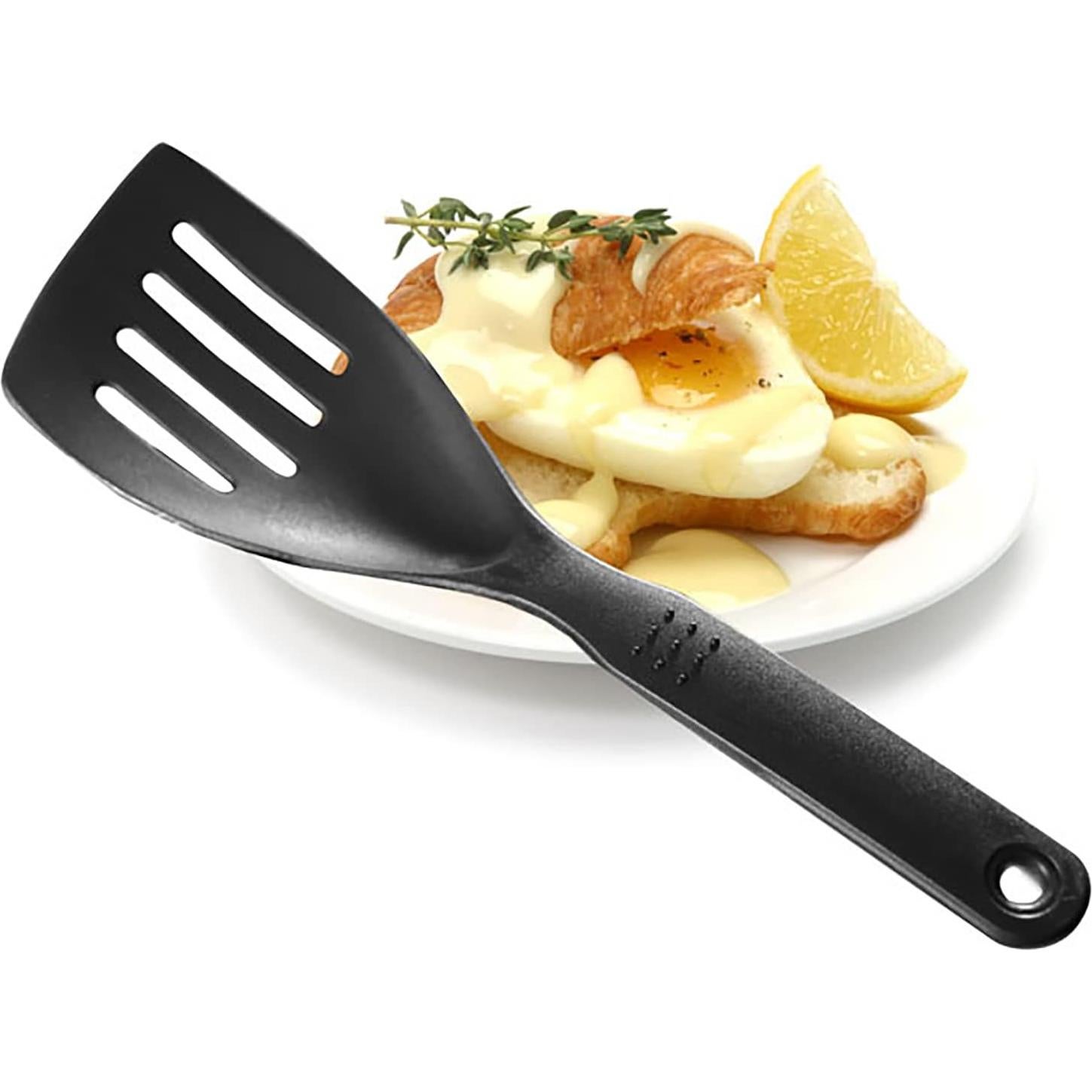 Espátula Ranurada Norpro 27cm Nylon Resistente Calor