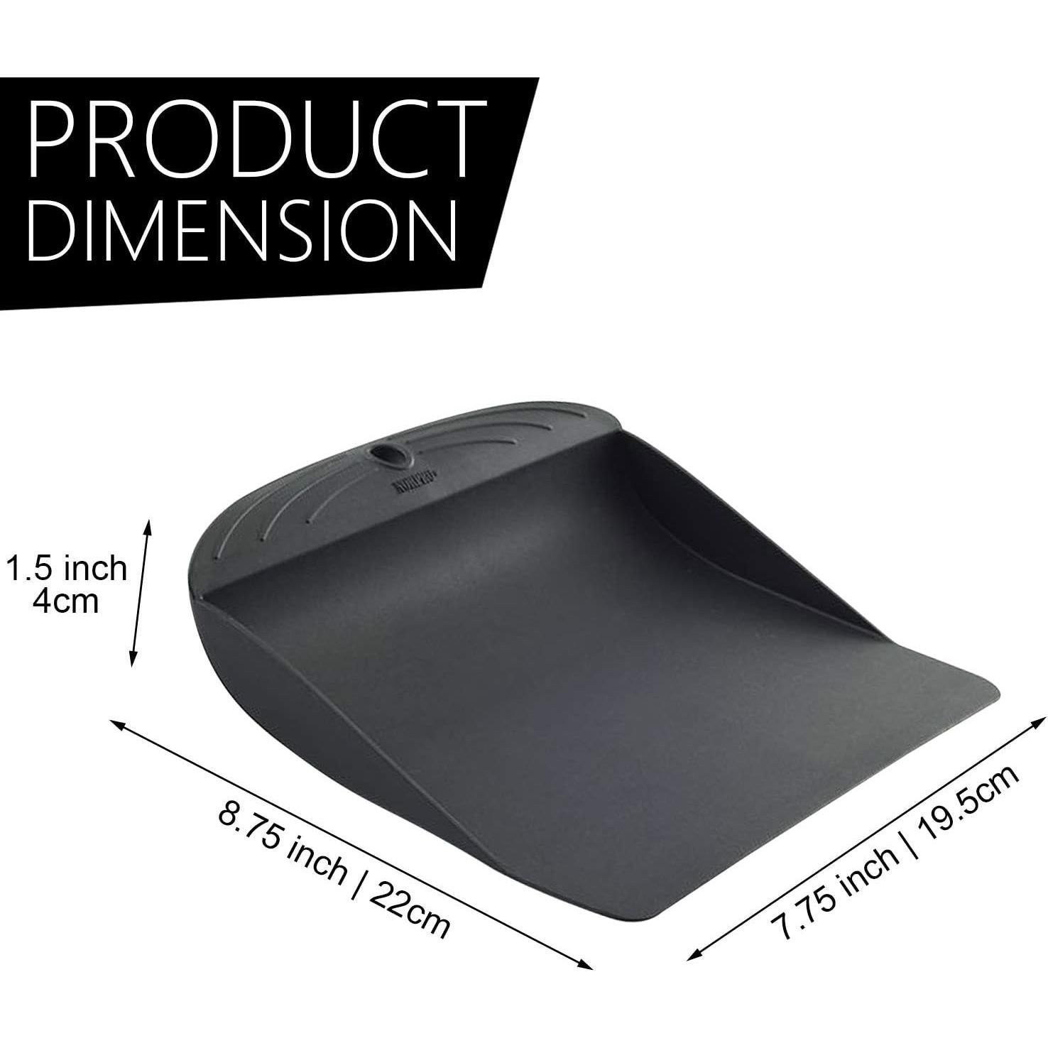 Espátula Jumbo Norpro Negra 22x19.5cm para Servir