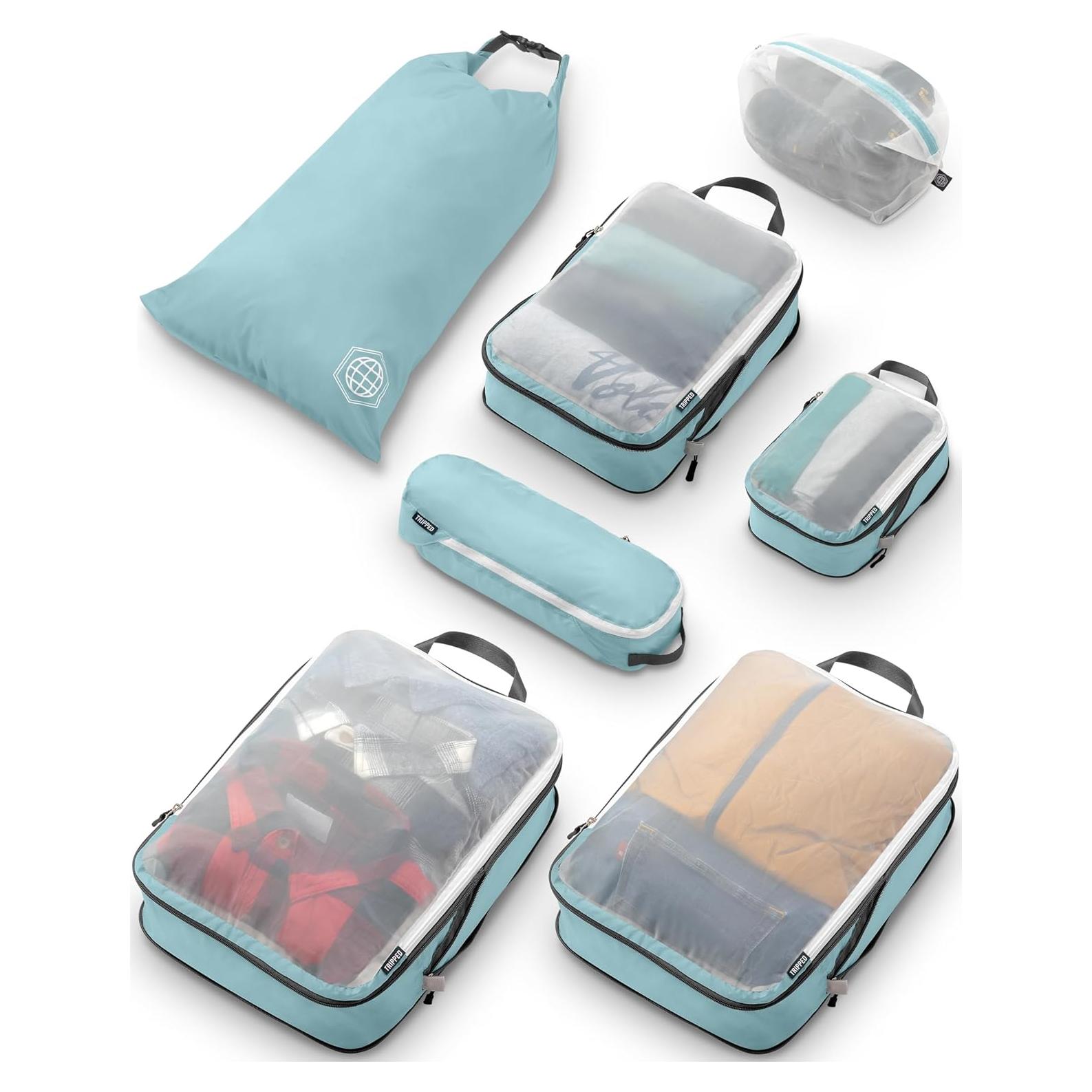 Juego de Cubos de Empaque Grande TRIPPED - Organizador de Viaje