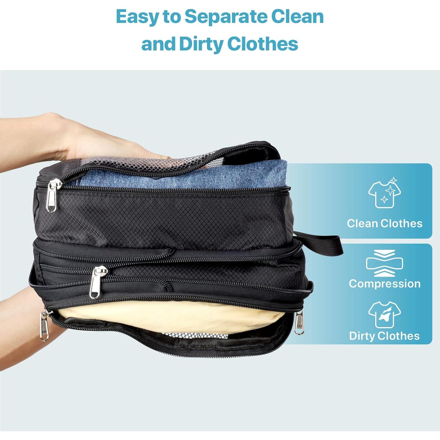 Cubo de Compresión Doble Cara Cambond 34x24 cm Negro