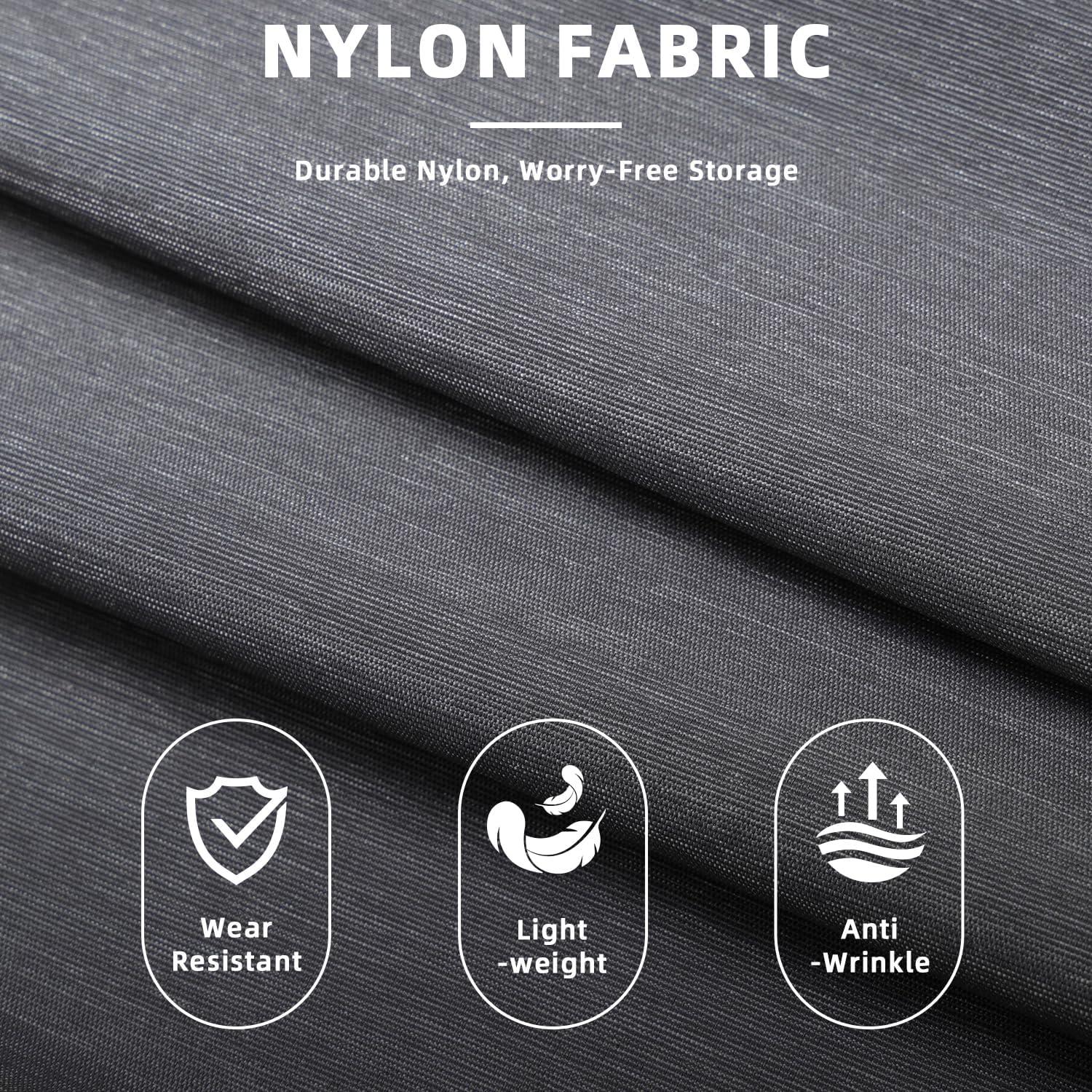 Set de 6 Cubos de Compresión BAGAIL para Viajes Gris