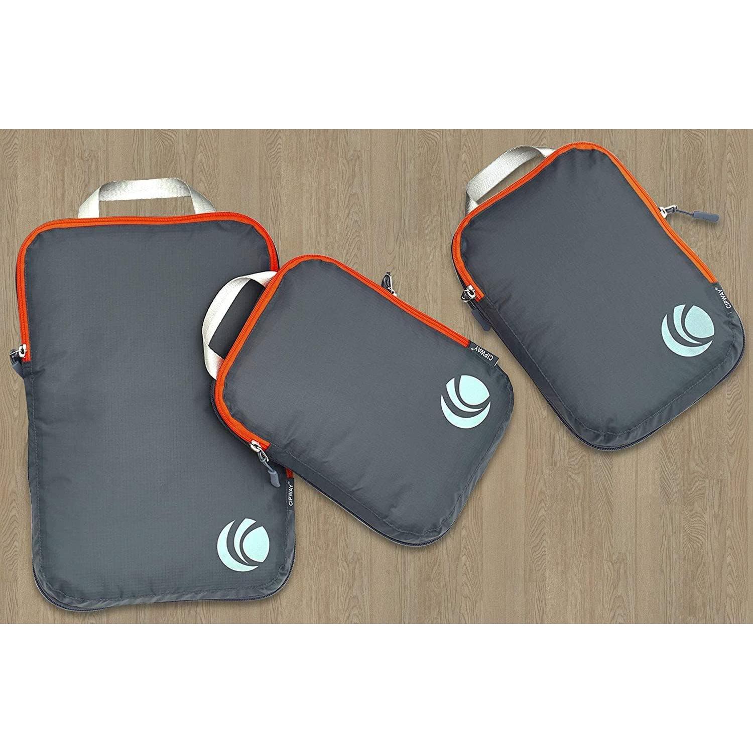 Juego de Cubos de Compresión Cipway 3pcs Gris Nylon