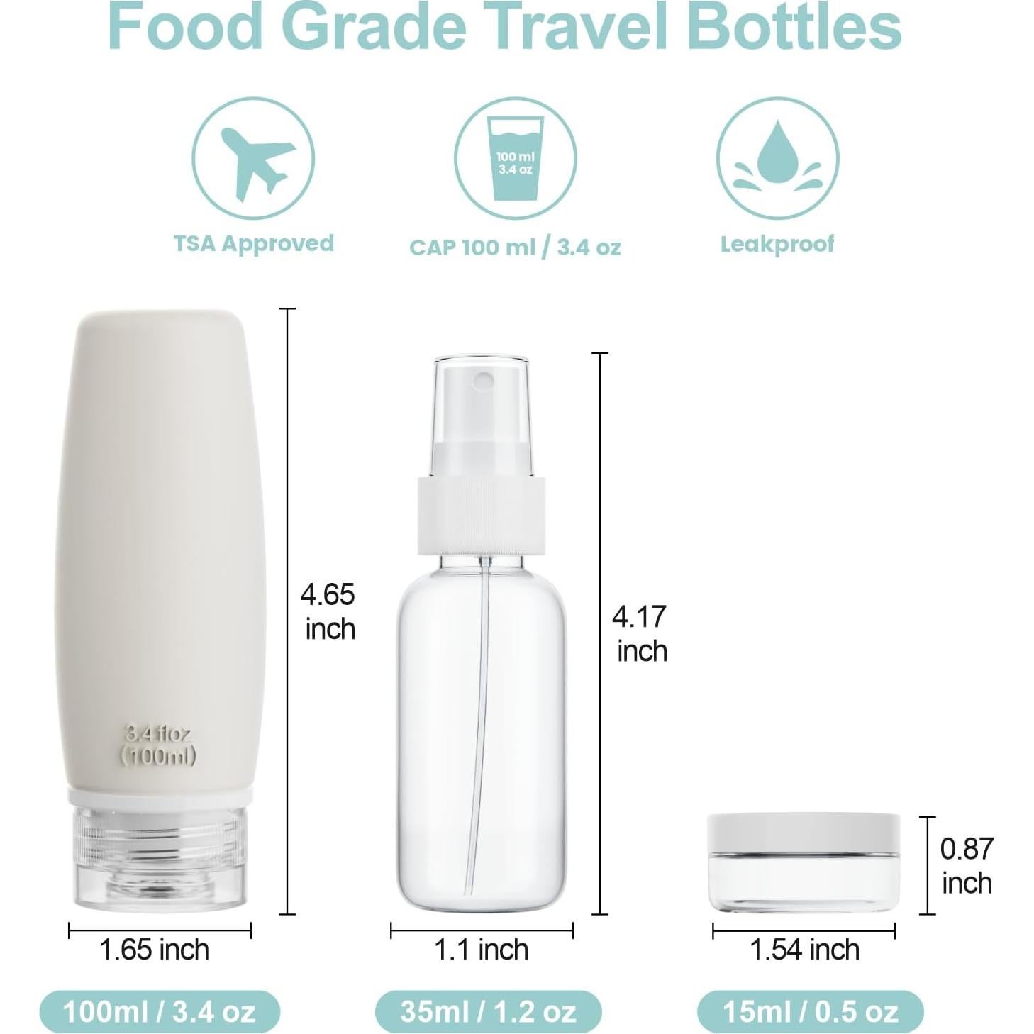 Cubos de Compresión Cambond para Viaje - Organizador Negro