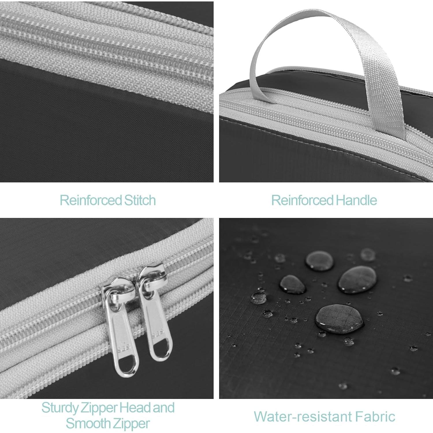 Cubos de Compresión Cambond para Viaje - Organizador Negro
