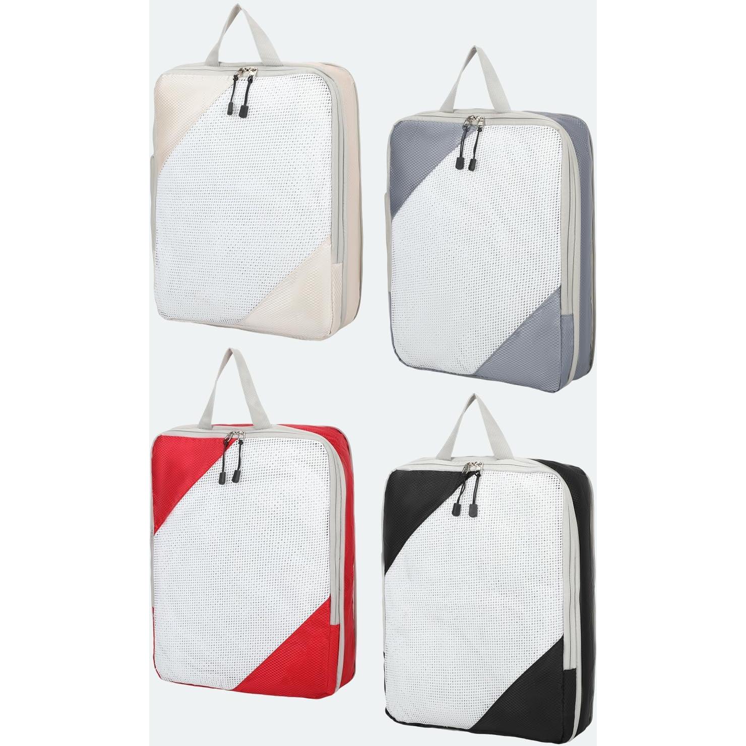 Bolsas de Compresión Grande Barsine 4 Set para Viaje