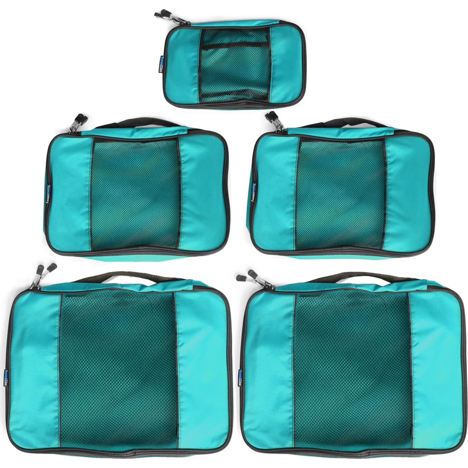 Set de Cubos de Empaque TravelWise 5 Piezas Verde