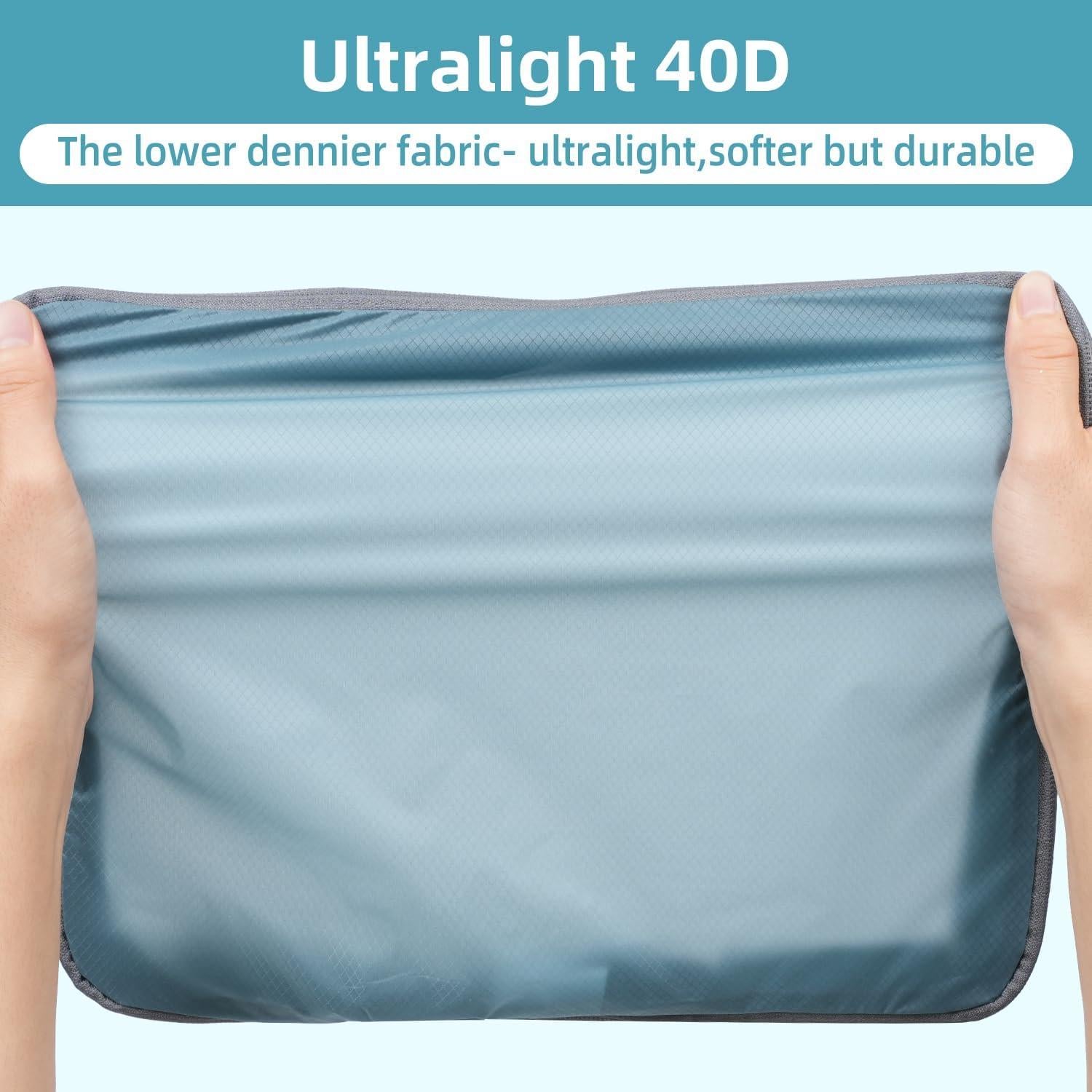 BAGAIL 6 Set Cubos de Compresión Ultraligeros Viaje