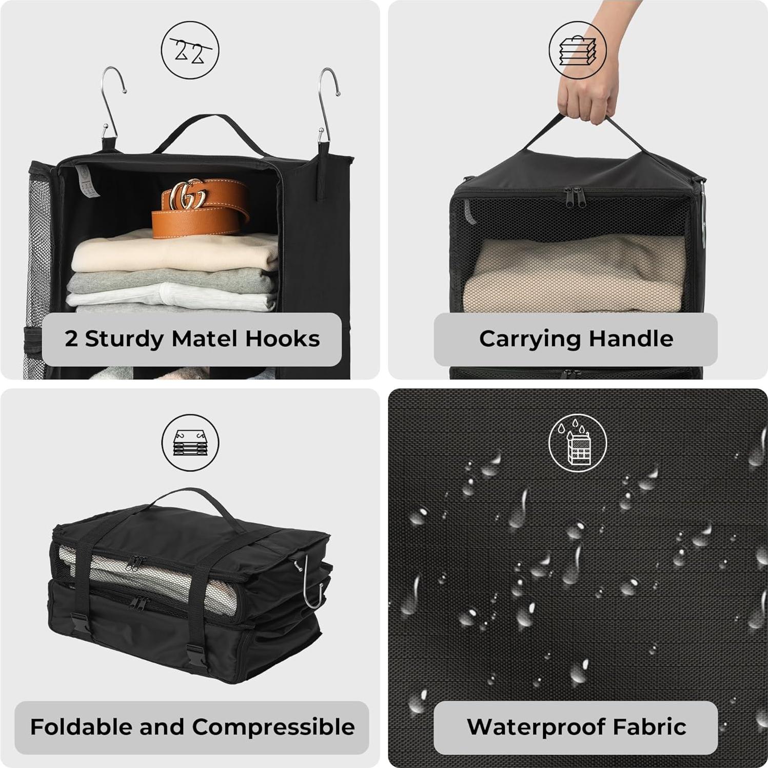 Cubos de Empaque Colgantes GRANNY SAYS XL Negro