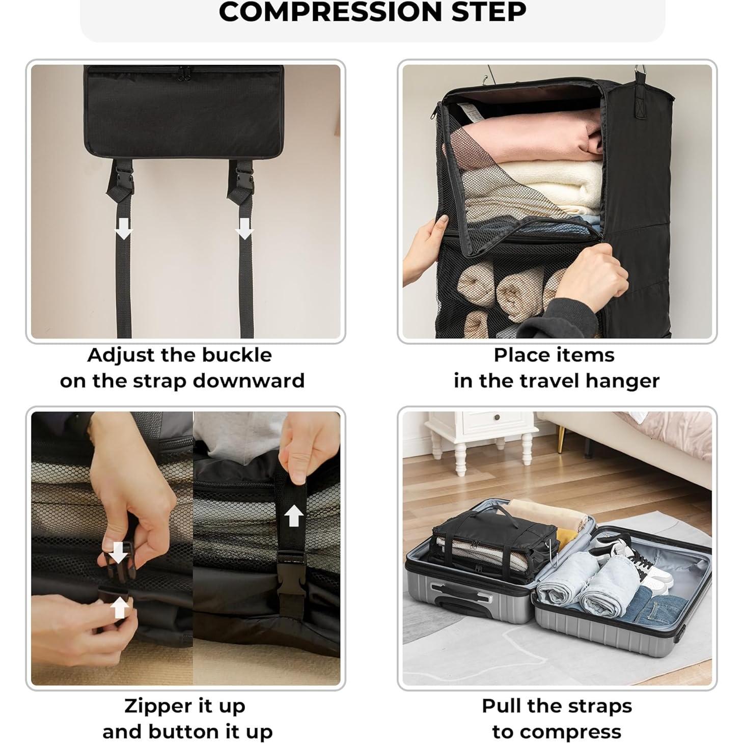 Cubos de Empaque Colgantes GRANNY SAYS XL Negro