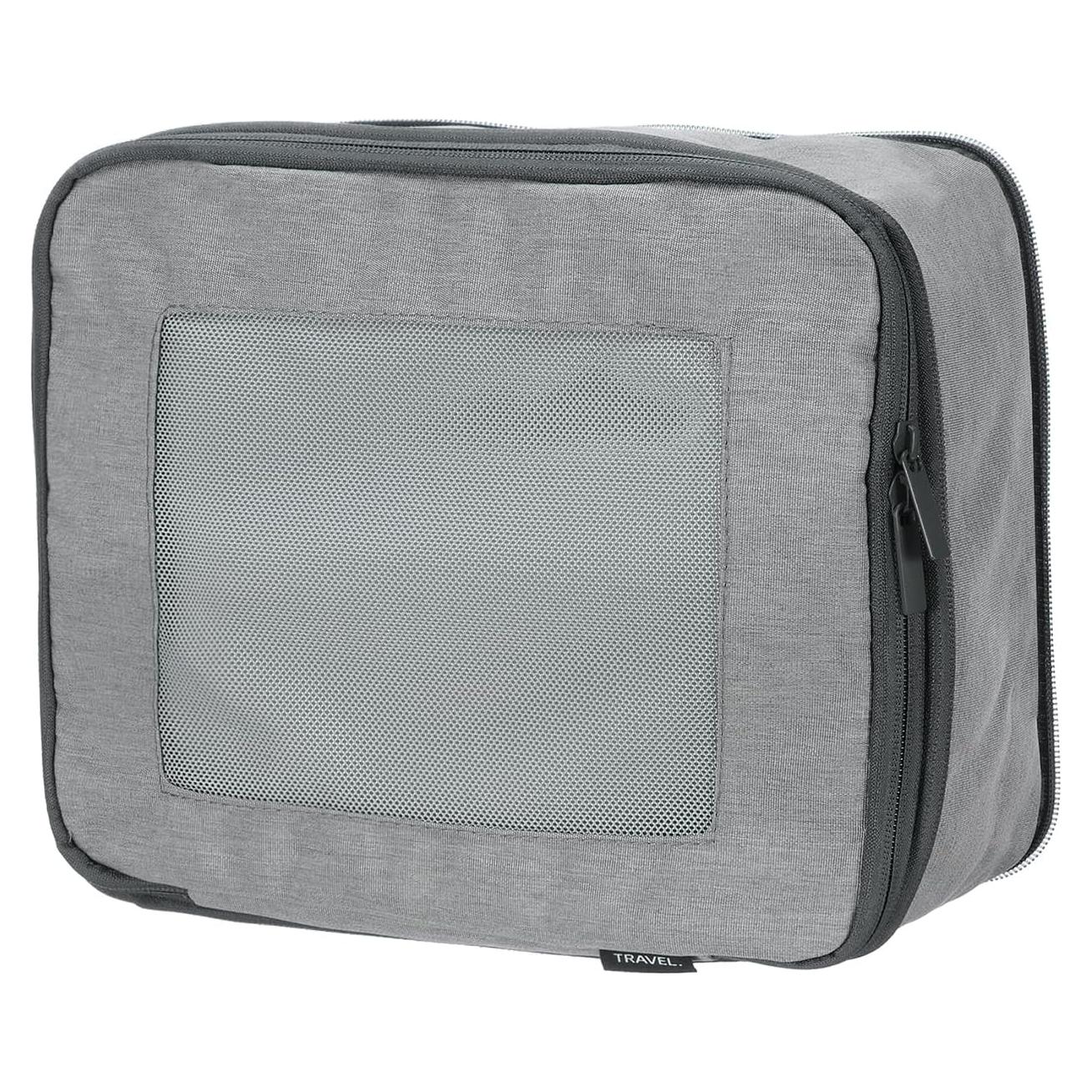 Cubo de Compresión HARFINGTON 26x23x13cm Gris Organizador