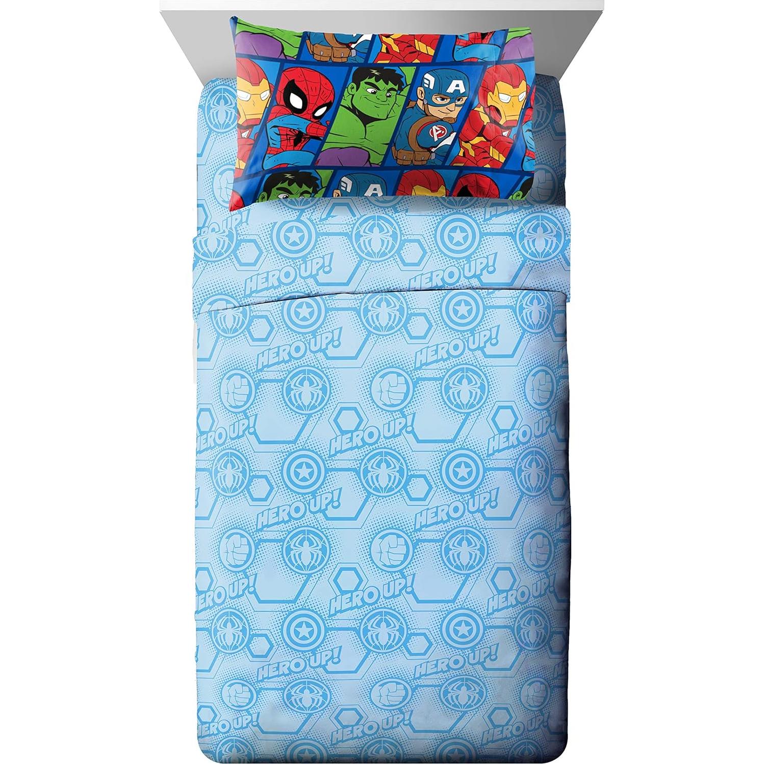 Juego de Cama Twin Jay Franco Vengadores 4 Piezas