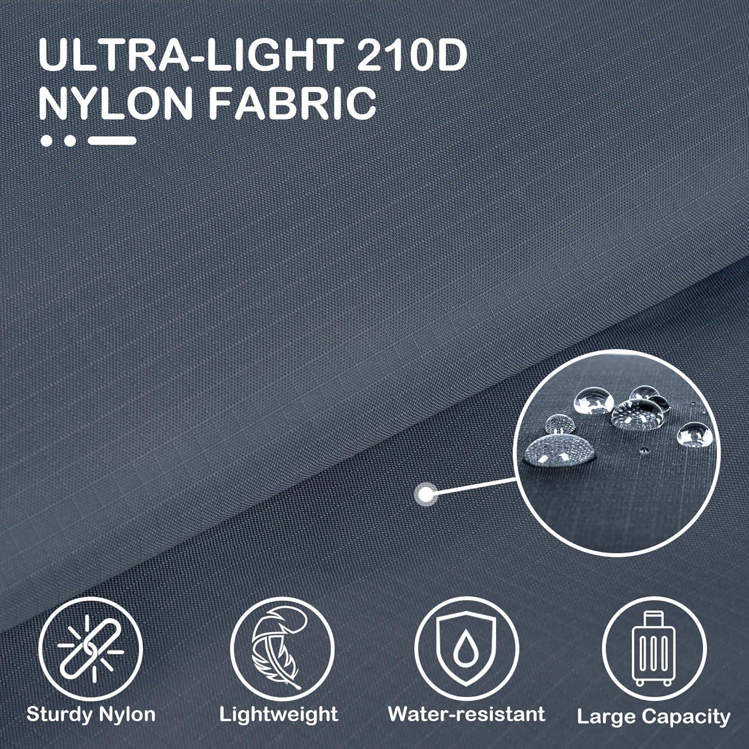 Cipway Cubos de Compresión para Equipaje 6 Piezas Gris