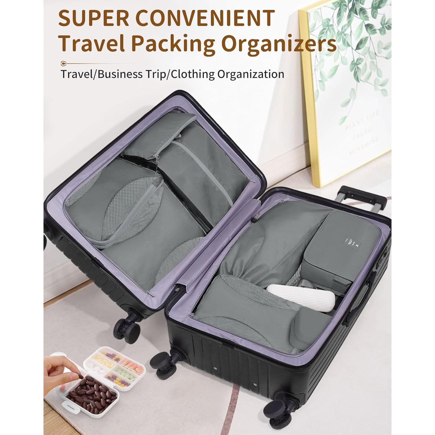 Cubos de Compresión TRMFUSA 12 Set Gris para Empacar