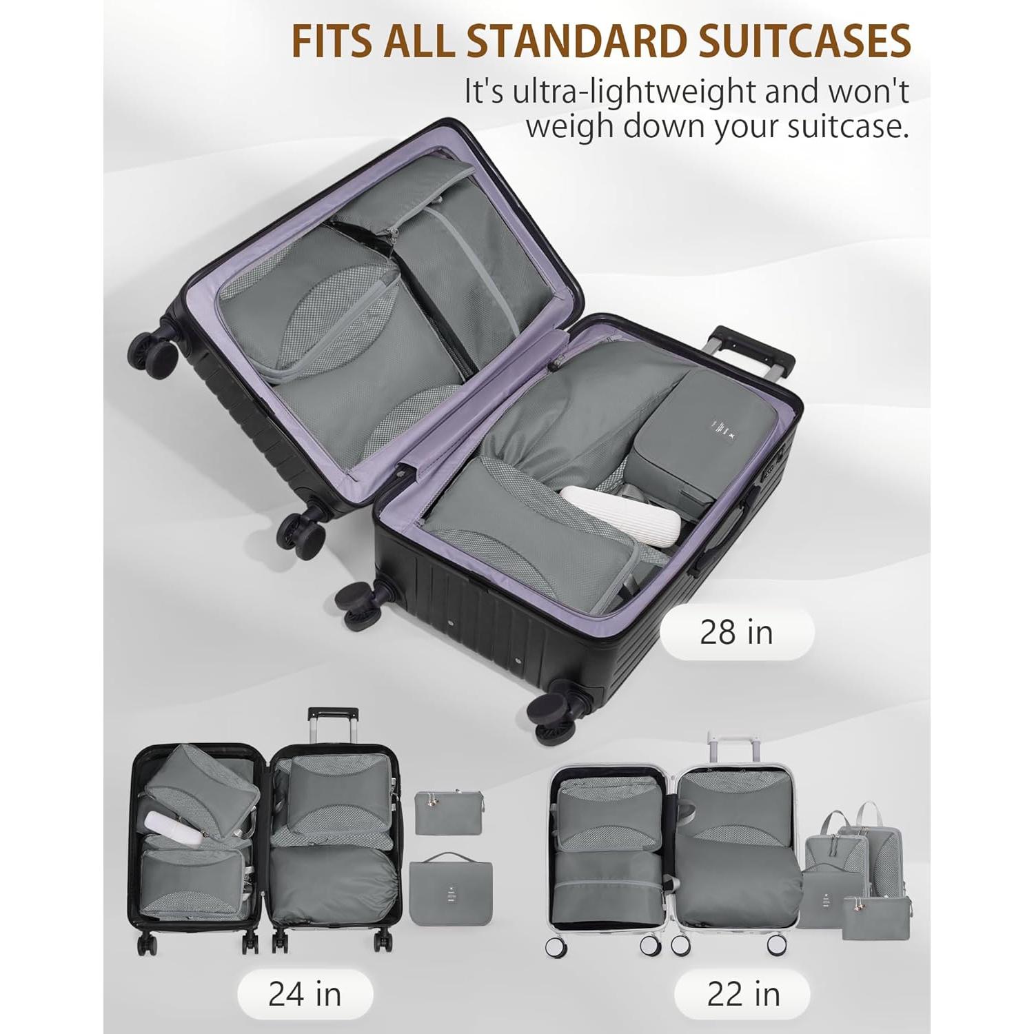 Cubos de Compresión TRMFUSA 12 Set Gris para Empacar