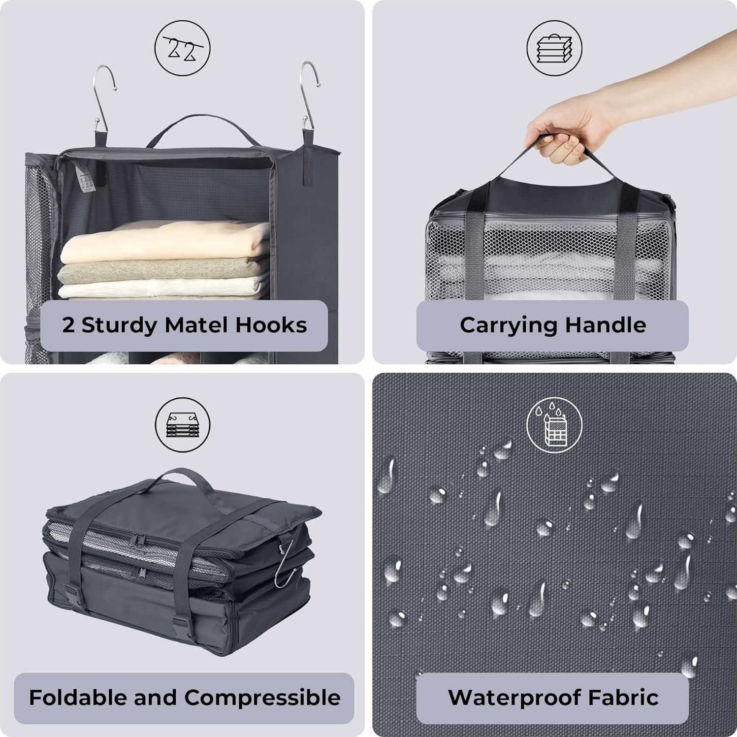 Cubos de Compresión GRANNY SAYS XL 32,9x25x59,9cm Gris