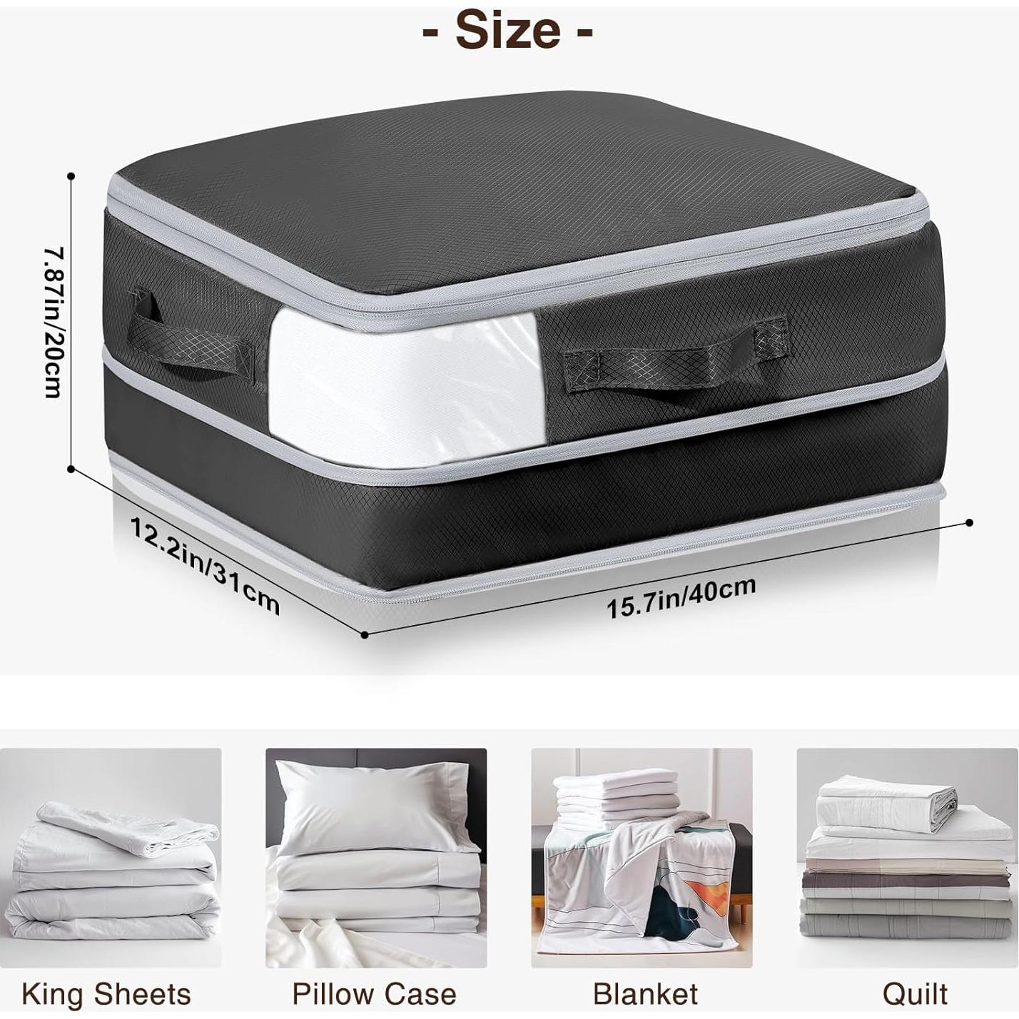 Bolsa de Almacenamiento DIMJ 6 Pzas 19L Compresión Nylon