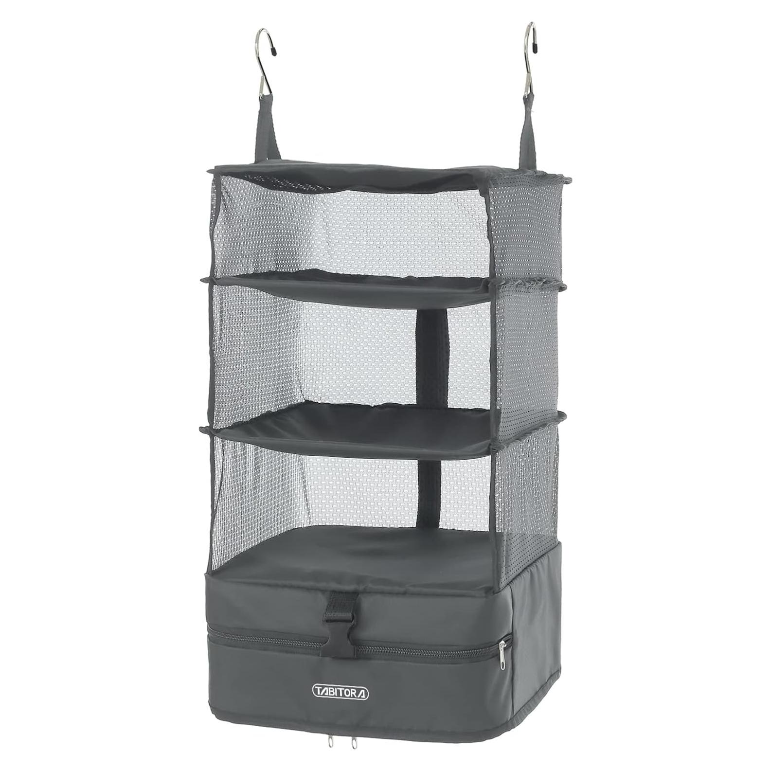 Bolsa de Estante de Viaje Colgante TABITORA Gris L 60cm