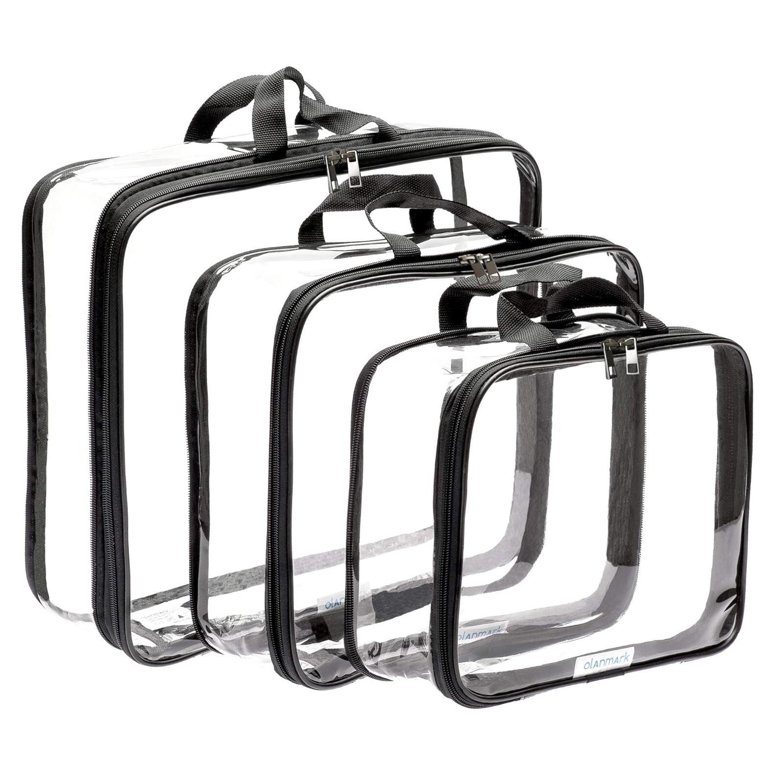 Set de 3 Cubos de Compresión Olanmark PVC Negro