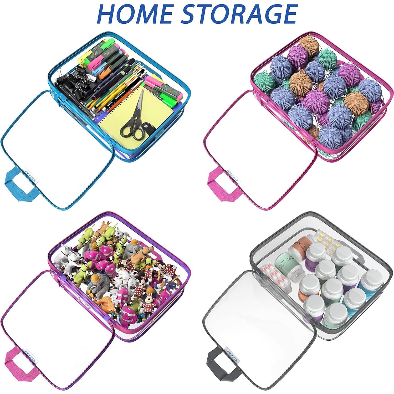 Set de 3 Cubos de Compresión Olanmark PVC Negro