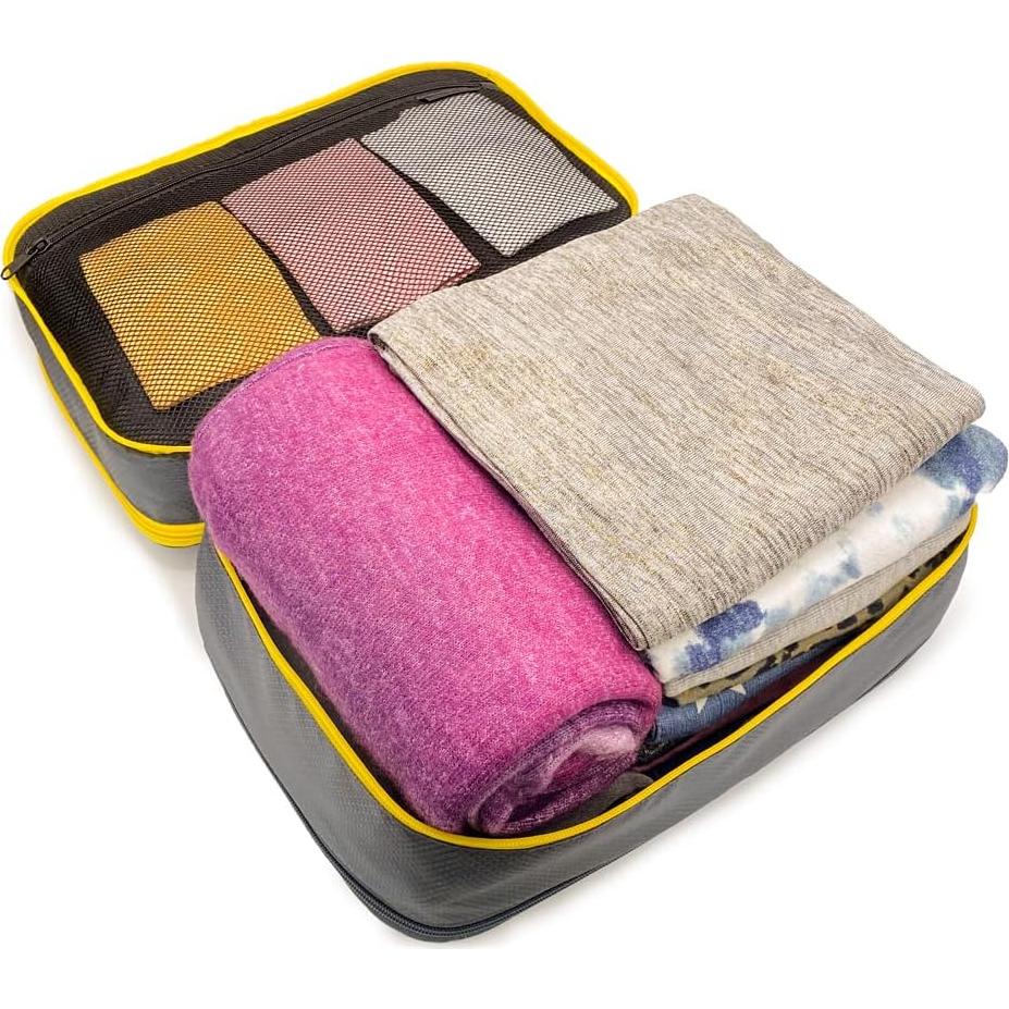 Cubo de Compresión Biaggi Expandible con Compartimento para Zapatos