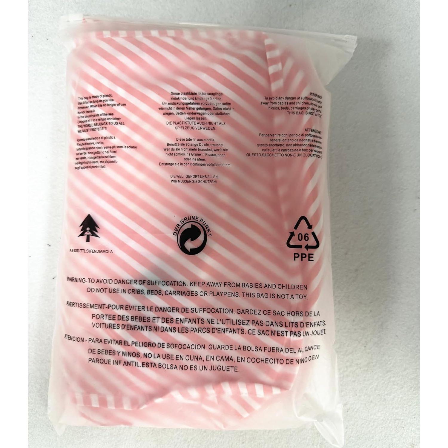 6 Cubos de Empaque GUIFIER Rosa para Viajes y Lavandería