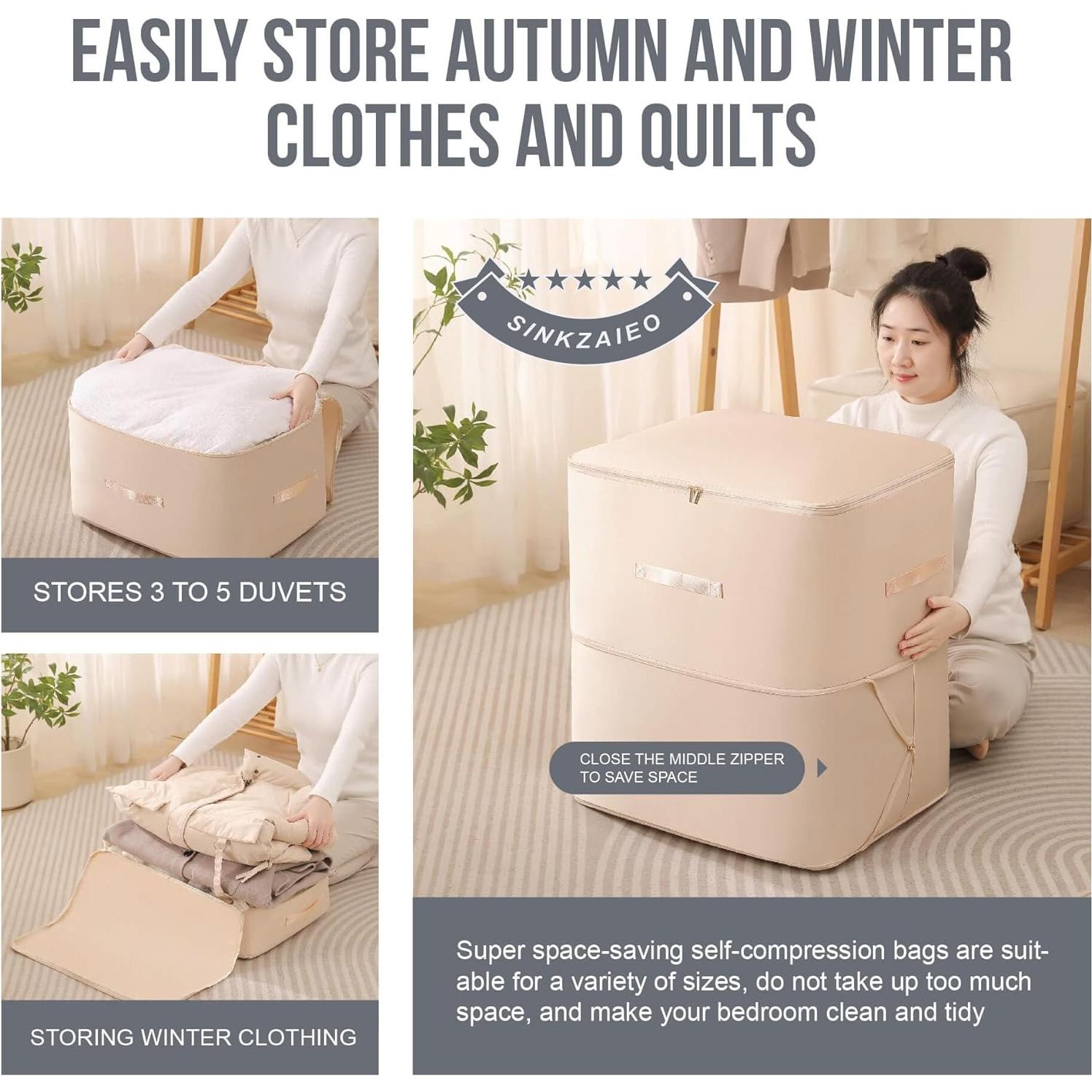 Organizador de Compresión SINKZAICO Gris 53,8x41,2 cm