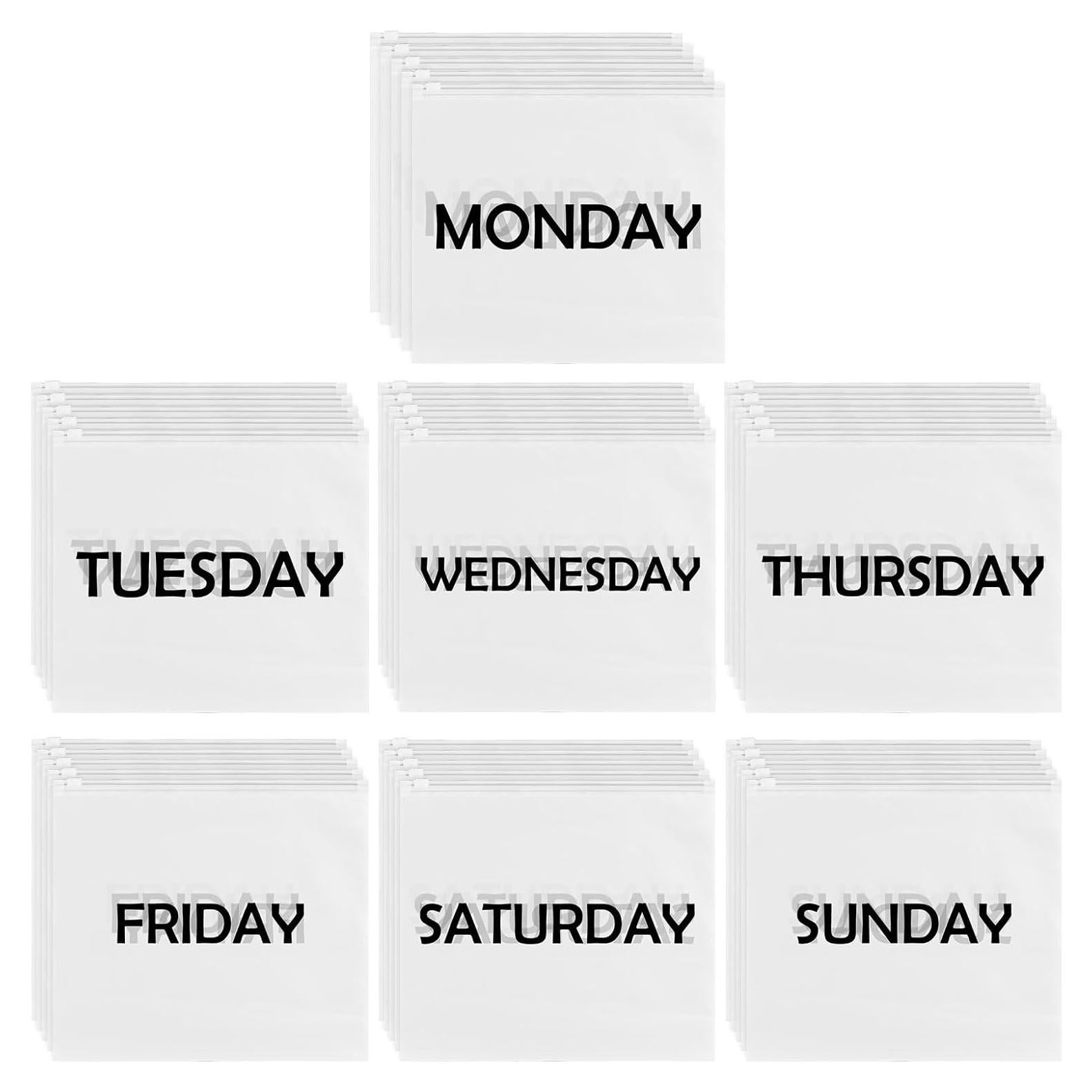 35 Piezas Cubos de Empaque Ximalun para Viaje Semanal