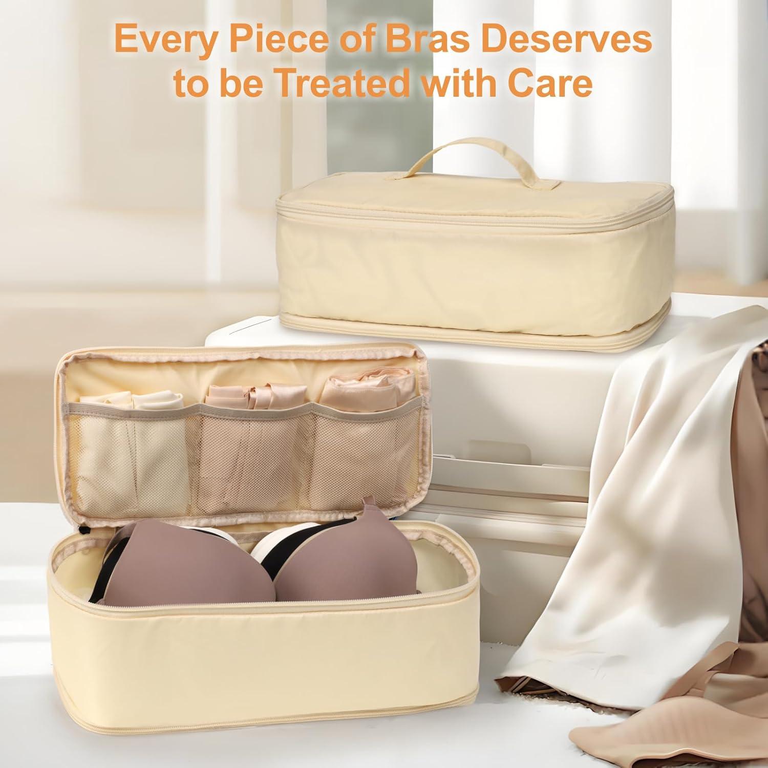 Bolsa Organizadora de Ropa Interior Cambond 4-en-1 Beige