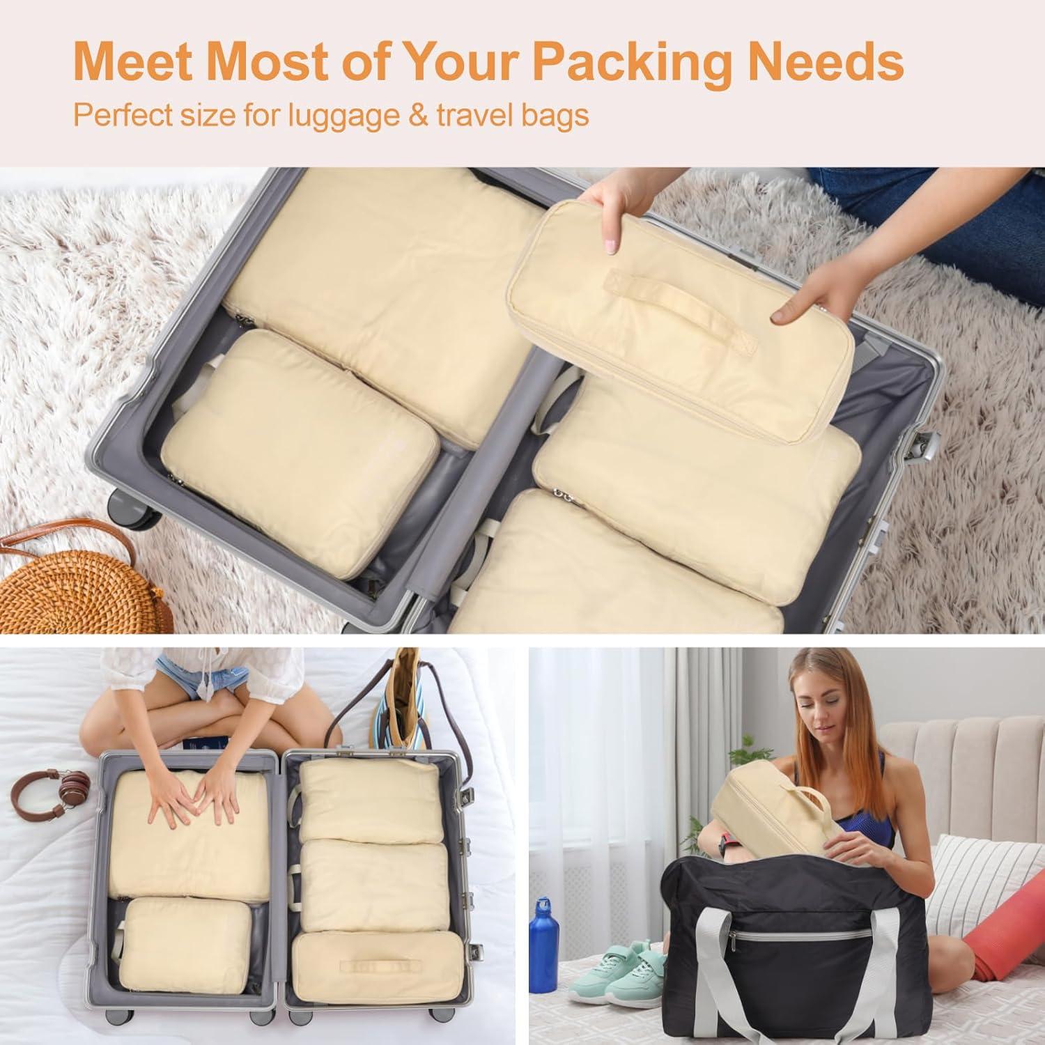 Bolsa Organizadora de Ropa Interior Cambond 4-en-1 Beige