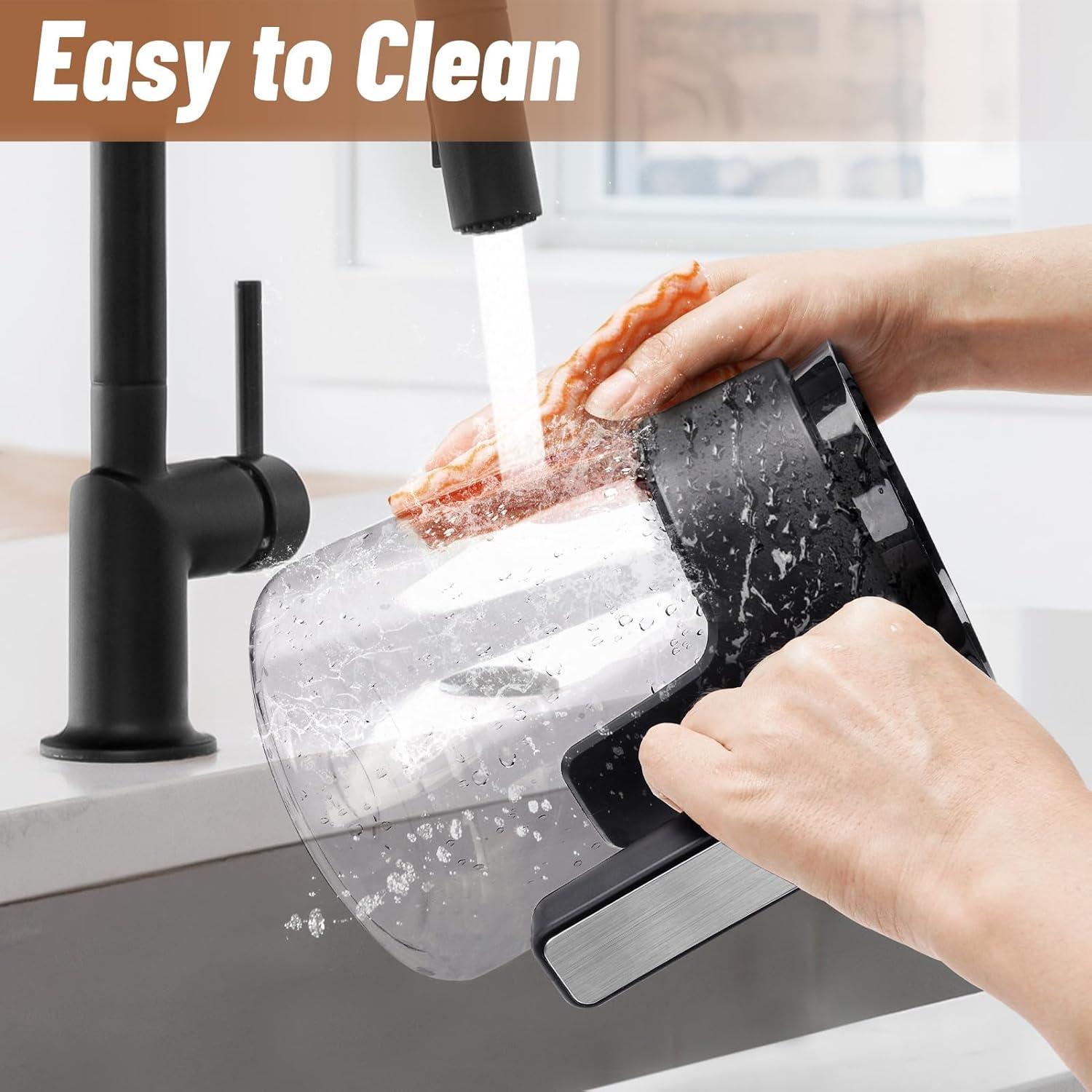 Jarra de Café Ninja 12 Tazas JYNTU Vidrio Resistente