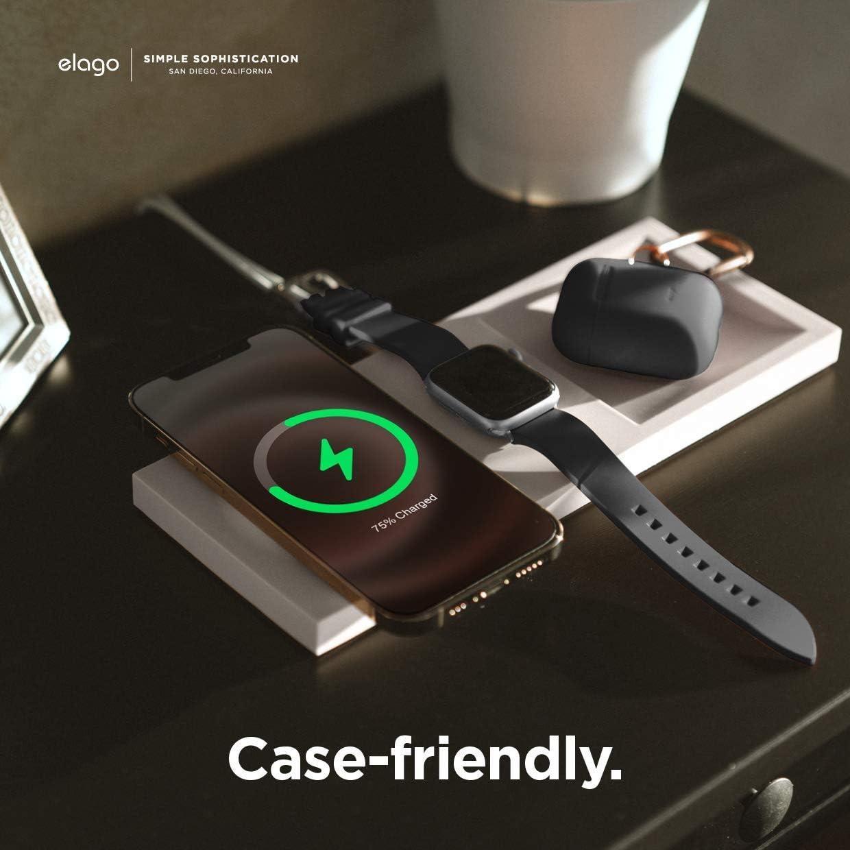 Bandeja de Carga Doble elago para MagSafe y Apple Watch
