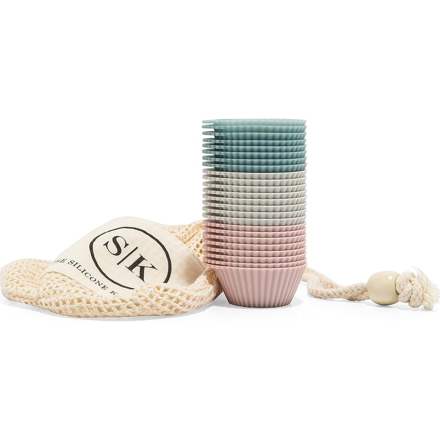 Moldes de Silicona Reutilizables La Cocina de Silicona 24 Pzs