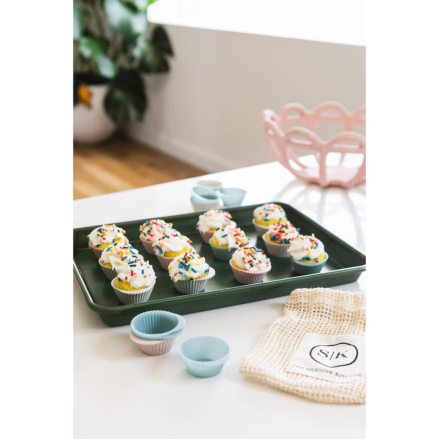 Moldes de Silicona Reutilizables La Cocina de Silicona 24 Pzs